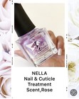Nella Nail   Cuticle Moisturizing Treatment For Hands   Feet  scent- Rose