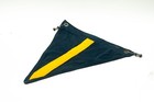 Vintage New Jersey State Police Triangular Blue   Gold Flag   Nautical Looking