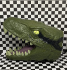Hasbro 2015 Jurassic World Green Velociraptor Dinosaur Soft Foam Hand Puppet