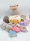 Gund Pusheen Plush Lot Gray Cat Kawaii Bundle Narwhal Cookie Mermaid 12 Pcs