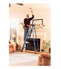 6 Ft Fiberglass Step Ladder 225 Lb Capacity Non Conductive Industrial Heavy
