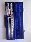 Yamaha Yfl-24 S Closed Hole Boehm C Silver W  Case   Kit