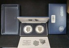 2024 Morgan And Peace Silver Dollar Two-coin Reverse Proof Set 24xs