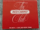 Vtg 2  Matchbook Cover United Airlines The Red Carpet Club