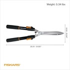 Fiskars Power-lever Extendable Hedge Shears  Self-sharpening Serrated Steel Blad