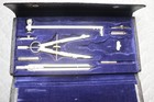 Vintage Frederick Post Drafting Compass Set Complete Engineer Tools W  Case