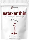 3 Pack Astaxanthin 120 Softgels 12mg - Supports Eye Health And Joint Health