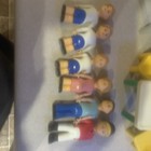 Lot Of  Vintage Little Tikes  Dollhouse People Figures Furniture