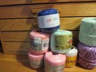 Lot Of 16  Spools Crochet Thread --read Description--- rlp30a-1
