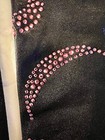 Gk Dance Adult Small Black Mystique Pink Ja Pair Gauntlets Dance Sz As Nwt
