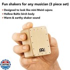 Meinl Percussion Mini Cajon Shaker Set Made In Europe-baltic Birch Body  2-ye
