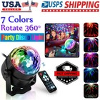 Led Rgb Strobe Disco Party Lights Dj Dance Ball Light Sound Activated Ktv Lamp