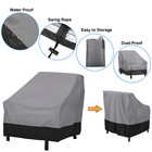 Waterproof Patio Chair Cover Outdoor Garden Lawn Furniture Storage Sun Protector