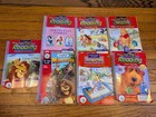 Leapfrog Leappad Learning System Pink 10 Cartridges  11 Books Carry Case Tested