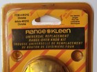 Range Kleen Chrome Electric Range   Oven Replacement Knob Kit 8121c
