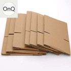 Mailing Packing Shipping Boxes Kraft Corrugated Cardboard Many Sizes