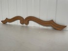 A Beautiful Carved Pediment In Natural Oak Nr 1 Of 4