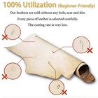 Elw 2-15 Oz  1-6mm  Vegetable Tanned Leather  Crafting  Molding  Tooling Leather