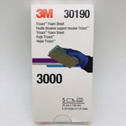 3m 30190 Foam Sheet Trizact Sanding 2-3 4 X 5-1 2 Hookit P3000 5 Sheets Per Pack