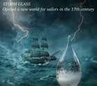 2pc Storm Glass Weather Predictor Barometer Decorative Bottle Droplet