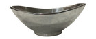 Vintage Holland Boone Polished Pewter Metal Oval Serving Bowl Large
