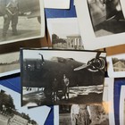 Large Lot Of Vtg Wwii Photos 2x3 Bomber Nose Art Aerial Planes Jeeps Armament 
