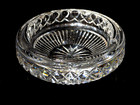 Waterford Crystal Ashtray - 7  Heavy Cut Glass Signed Ireland Vintage Home Decor