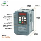 Huanyang Vfd 220v 5hp 4kw Inverter Cnc Single Phase To 3 Phase For Motor
