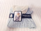Gerber Baby Girl 3-piece Gift Set  Size 0-6 Months New Gown  Hat   Bib