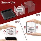 1pc For Baseball Display Box Black Base Bracket Holder Display Case-acrylic New