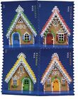 Usps Christmas Stamps   2013  gingerbread Houses  Unused Sheet Of 20 Mnh