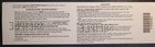 Disney Ticket Sample Convention Passport 4 Day All 3 Parks   Pi Adult Wdw 1991