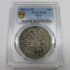 1854 Go Pf Pcgs Xf40 Go38 - Silver Eight Reales 8r Coin  61123a