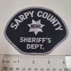 Sarpy County Nebraska Sheriff s Department Patch