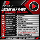 Genuine Dexter Ufp A-160   16k Triple-axle Disc Brake Actuator   Bolt-on 2-5 16 