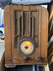 Old Antique Wood Vintage Tube Radio - Pla-pal Brand - Working Tombstone