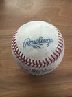 Official Rawlings Game Used Major League Baseball Mlb Real Leather  12 Fast Ship