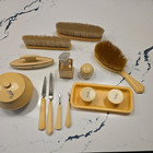 Vintage Antique French Celluloid Vanity Dresser Set