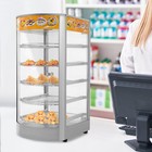 Hot Box Food Warmer 5-tier Concession Warming Cabinet With Water Tray For Pizza