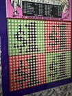 Vintage Diamond Dust 5   Punch Board Ticket Game  600 Serial 3793