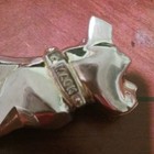 Vtg Mack Truck Bulldog Ornament Dog Emblem 4mr2157