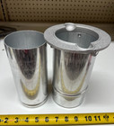 Lifetime Cemetery Flush In-ground Flower Vase Aluminum Twist-lock Unbranded New