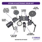 Yamaha Dtx6k-x Electronic Drum Set Default Title