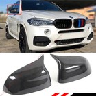 Carbon Fiber Rearview Mirror Cover Replacement For 2015-2018 Bmw X5 X6