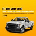 For 2017-2019 Ford F-250 Super Duty License Frame Plate Tag Holder Mount Bracket