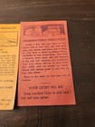 Set Of Weight Scale Fortune Cards - Grandmother s Prophecies   Predictions 1944