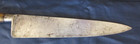 Vintage Baza  10    Chef Knife  Carbon Steel Hand Forged Early Unknown