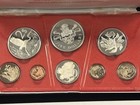 1974 Cayman Islands Silver Proof 8 Coin Set Box 2 77 Oz Asw Sterling