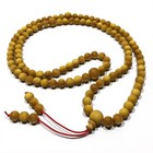 Pure Sandalwood Aromatherapy Buddhist Prayer Necklace 108 Size 10mm Beads