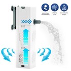 90 Gallon Internal Aquarium Fish Tank Canister Filter Water Filtration 475 Gph 